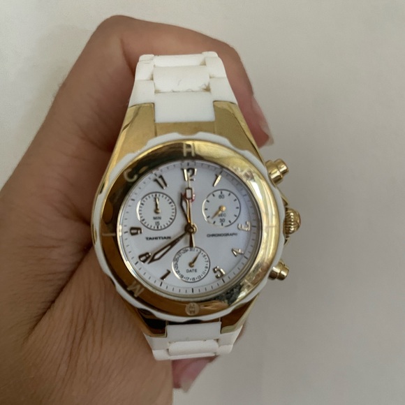 Michele Watch White and Gold - Picture 1 of 5